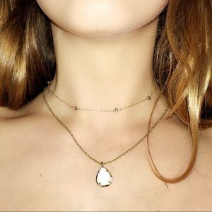 Kendra Scott White Necklace